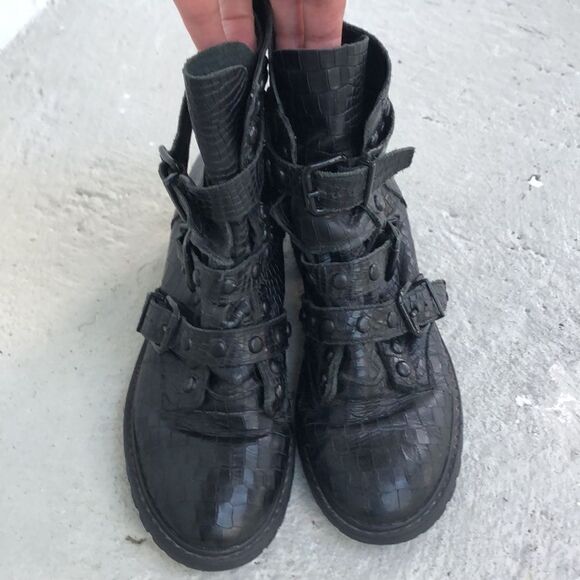 Schutz Suleni croc boots - Picture 3 of 7